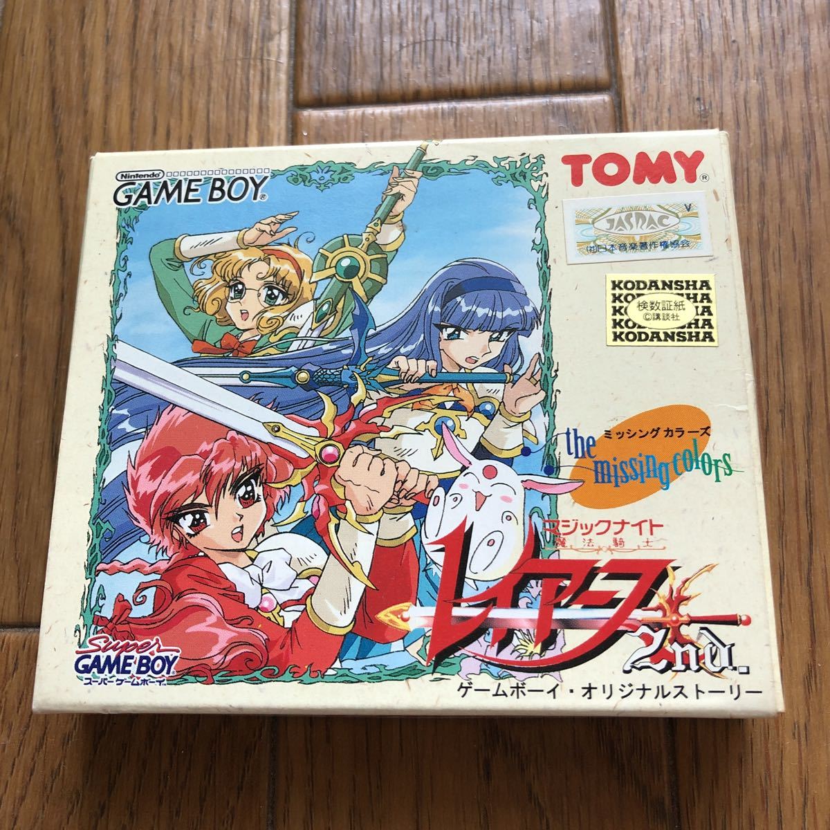 ゲームボーイ マジックナイトレイアース2nd RPG トミー TOMY 魔法騎士 