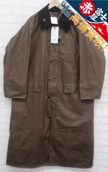 3J2219/ 品 Barbour LOEFF別注 BURGHLEY RIDING COAT 2001191 バブアー ロエフ バーレー ...