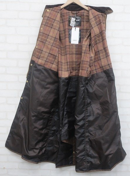 3J2219/ 品 Barbour LOEFF別注 BURGHLEY RIDING COAT 2001191 バブアー ロエフ バーレー ...