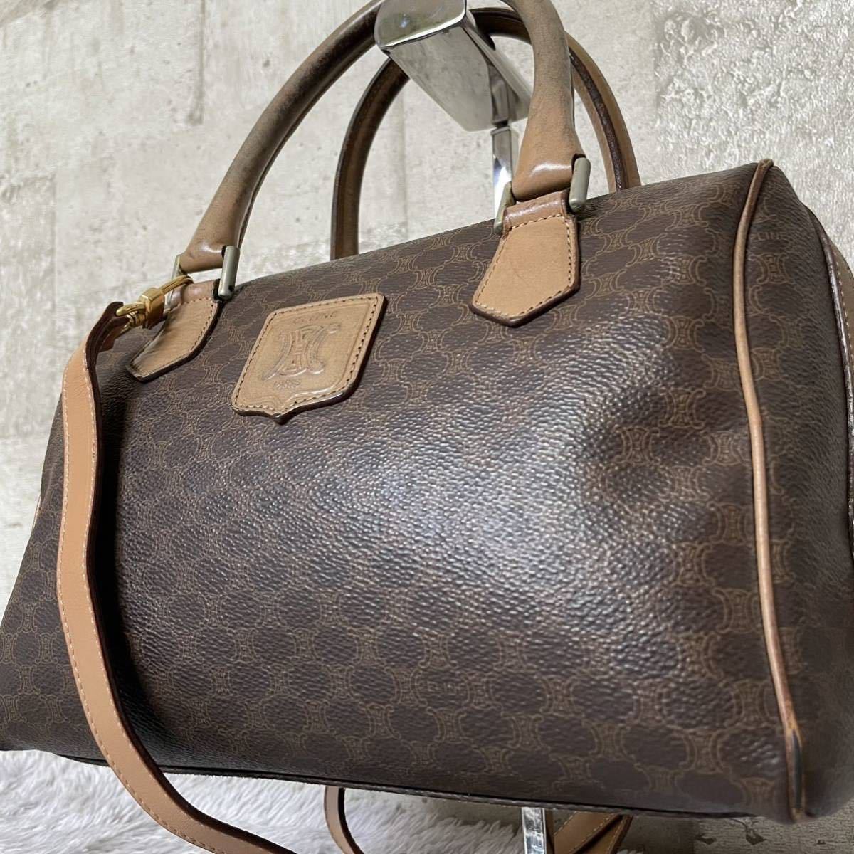 1円 CELINE セリーヌ ミニボストンバッグ ハンドバッグ ショルダー 