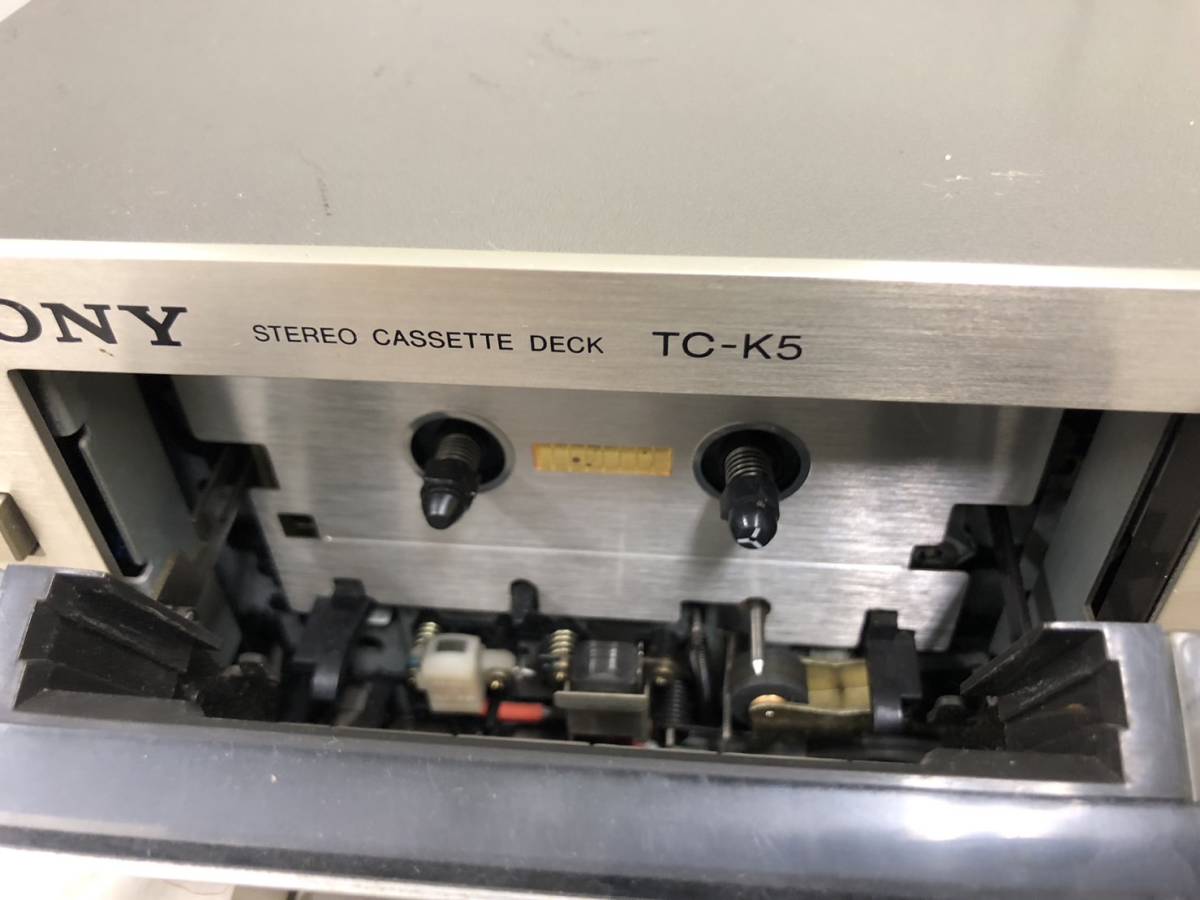 459）SONY ソニー ステレオカセットデッキ TC-K5 【公式通販】