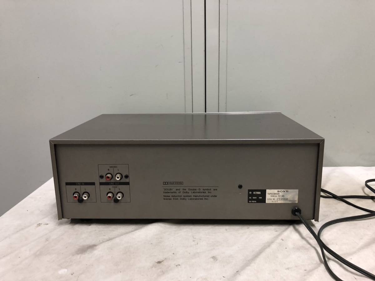 459）SONY ソニー ステレオカセットデッキ TC-K5 【公式通販】