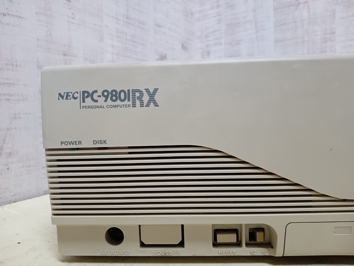 NEC パーソナルコンピューター PC-9801RX 旧型 PC パソコン レトロPC
