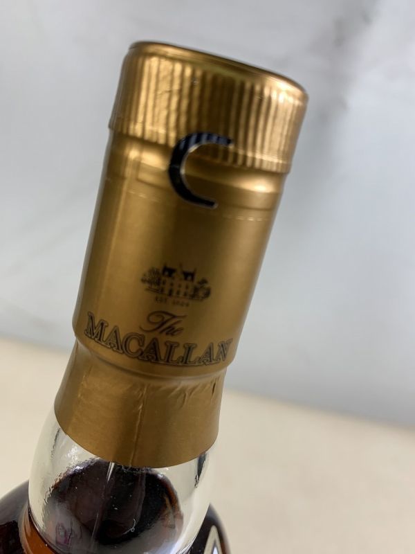 ◇EM23 ○未開栓品○ ウイスキー ザ・マッカラン 12年 40% 700ml The