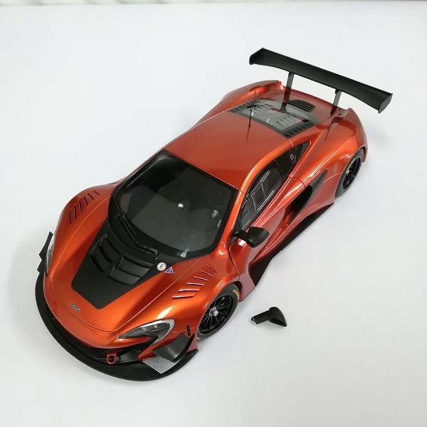 mF246a [難あり] オートアート 1/18 マクラーレン 650S GT3 メタリック・オレンジ | ミニカー T