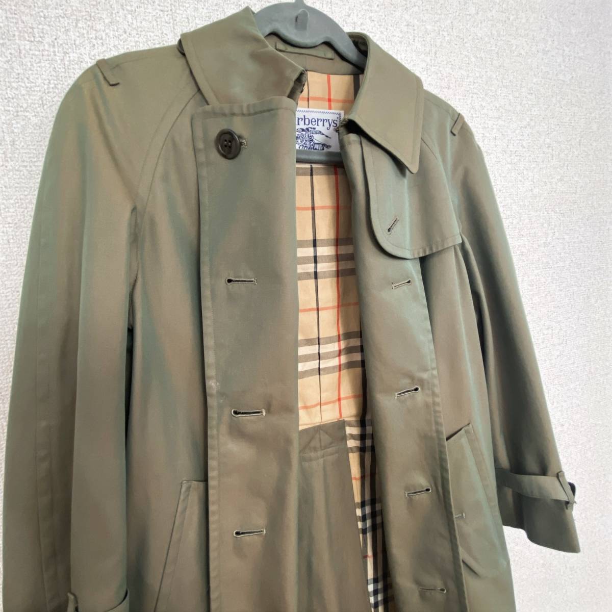 BURBERRY バーバリーズ トレンチコート 裏地ノバチェック柄 ベルト付き