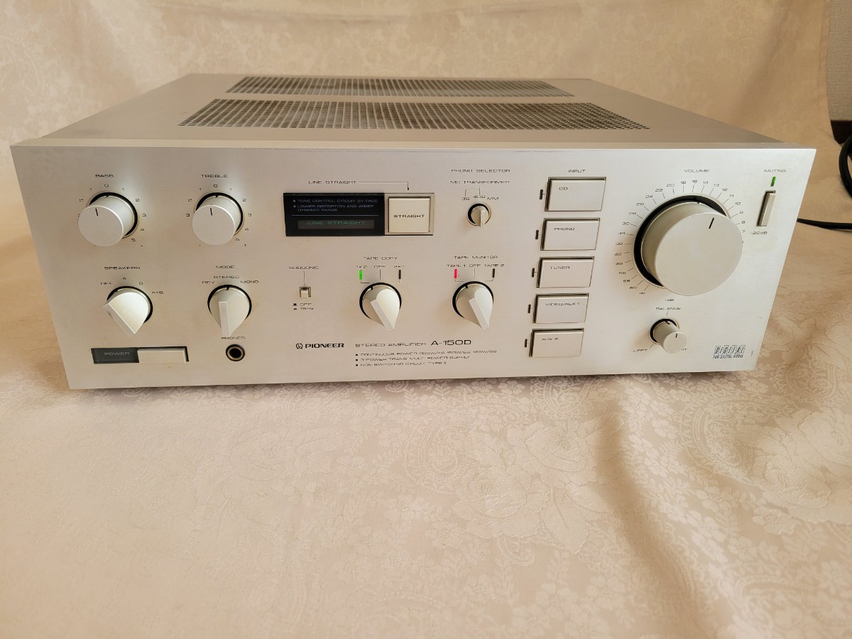 Pioneer パイオニア プリメインアンプ A-1500 ジャンク品 通電確認済