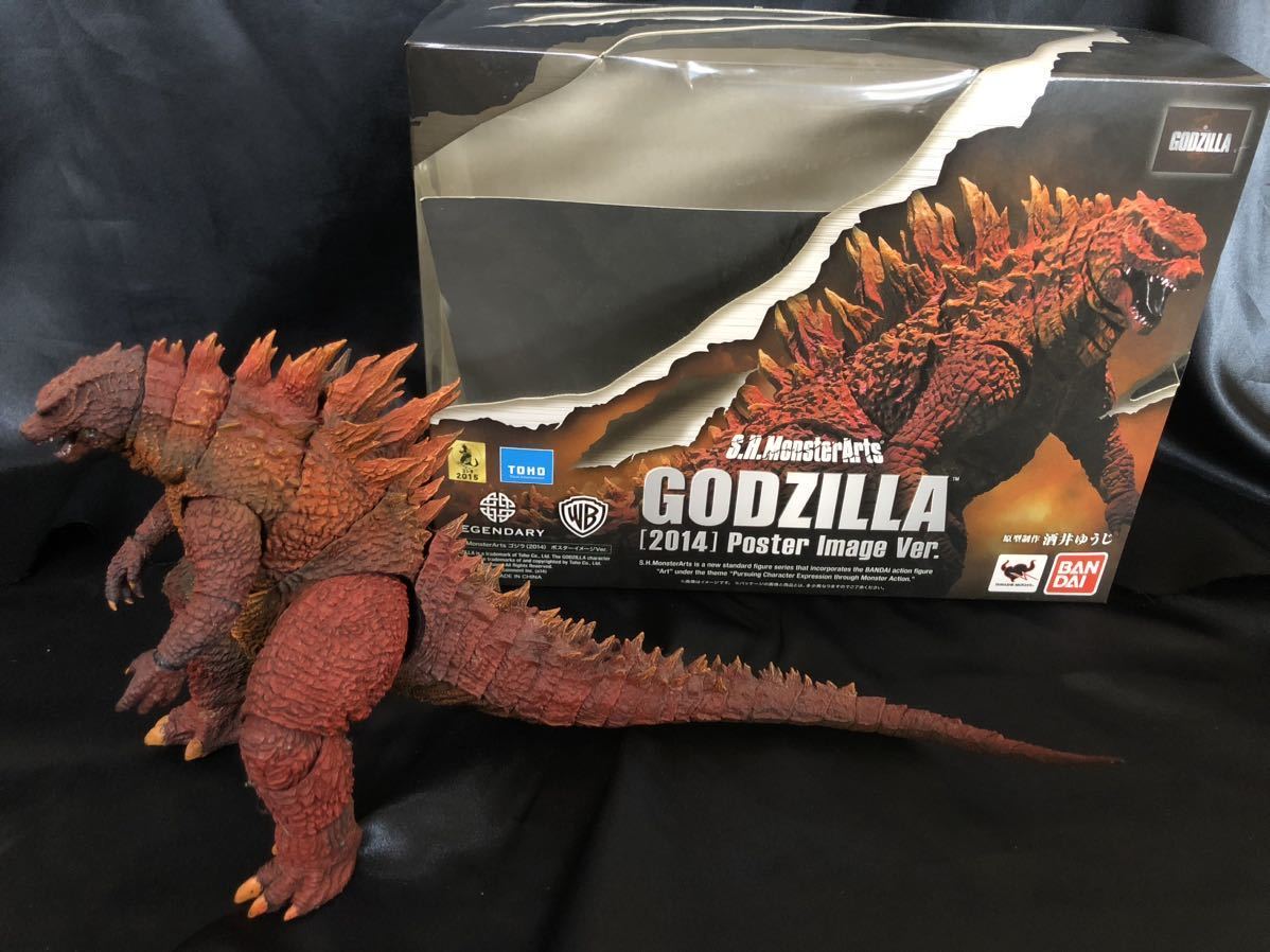 ゴジラ S.H.MonsterArts GODZILLA ゴジラ 2014 ポスターイメージVer 