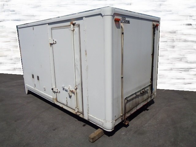 引取限定】トラックコンテナ 2t 3200x1700x1930 三面扉 箱 倉庫 物置 