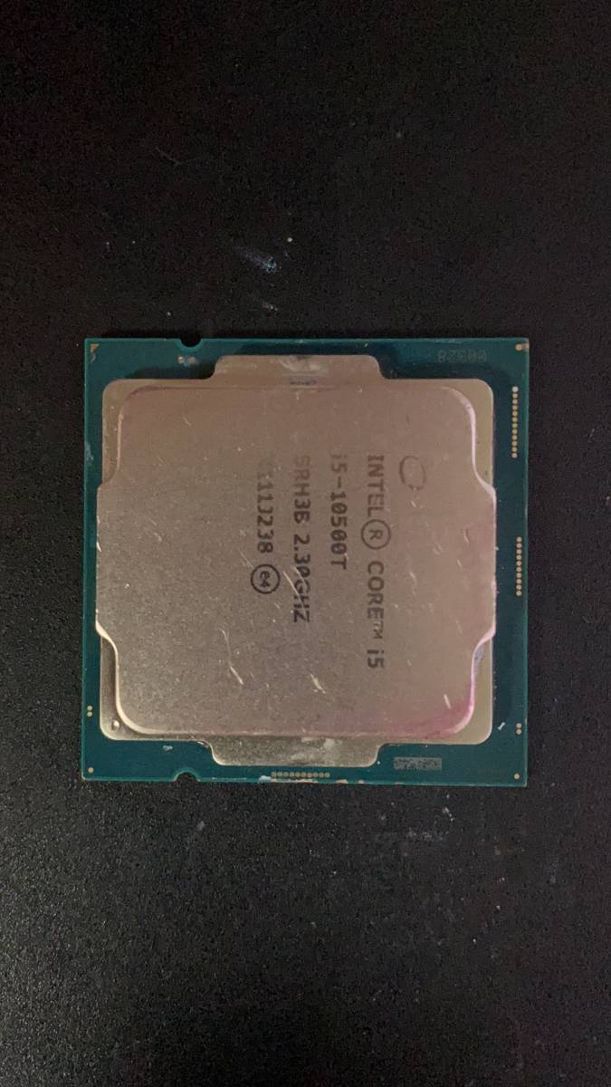 Intel Core CPU 動作確認済 社内管理番号A16 3.10GHZ Intel I5 10500T LGA