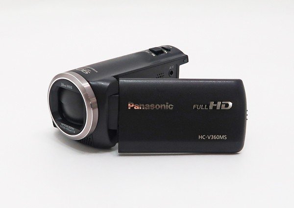 ◇美品【Panasonic パナソニック】ビデオカメラ HC-V360MS ブラック HC
