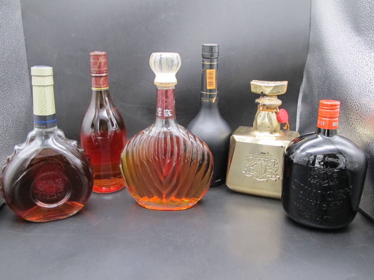 1円スタート!! サントリー カミュ など お酒 ブランデー 泡盛など 12本