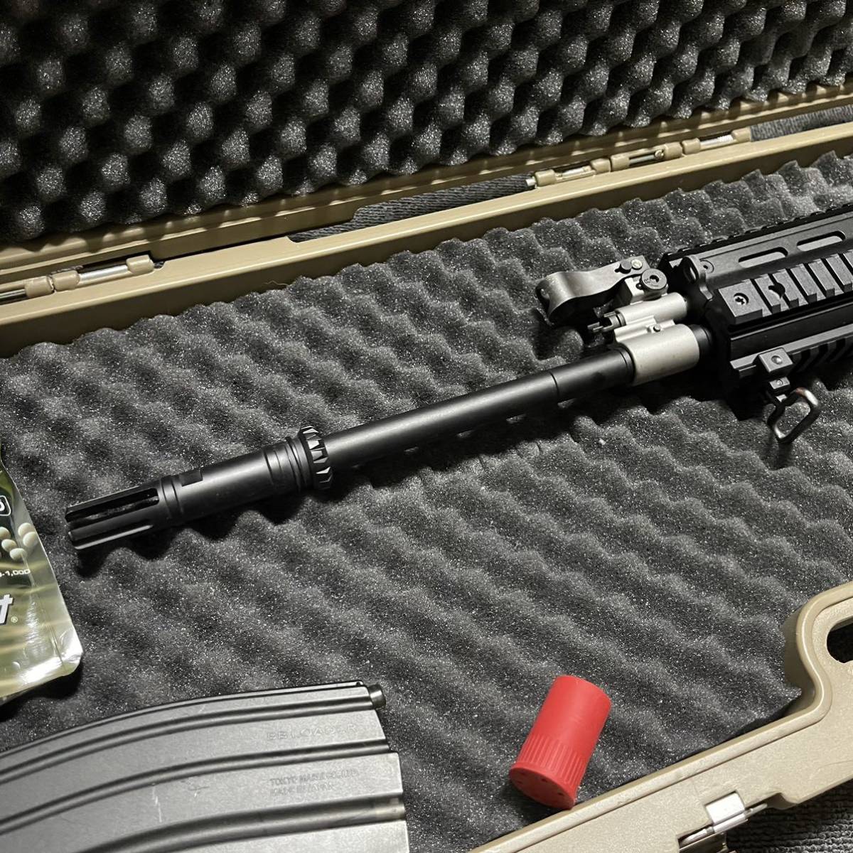 東京マルイ 次世代電動ガン SCAR-H 黒 (ブラック) おまけ付き スコープ 