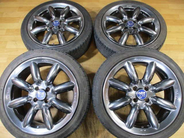BMW MINI ミニ 装着に MINILITE ミニライト MC-40 ホイール タイヤ 4本 
