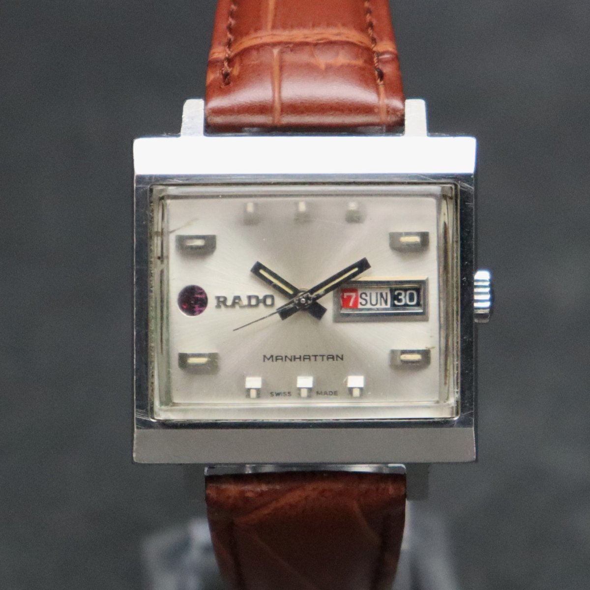 ラドーマンハッタン アンティーク自動巻時計 RADO MANHATTAN