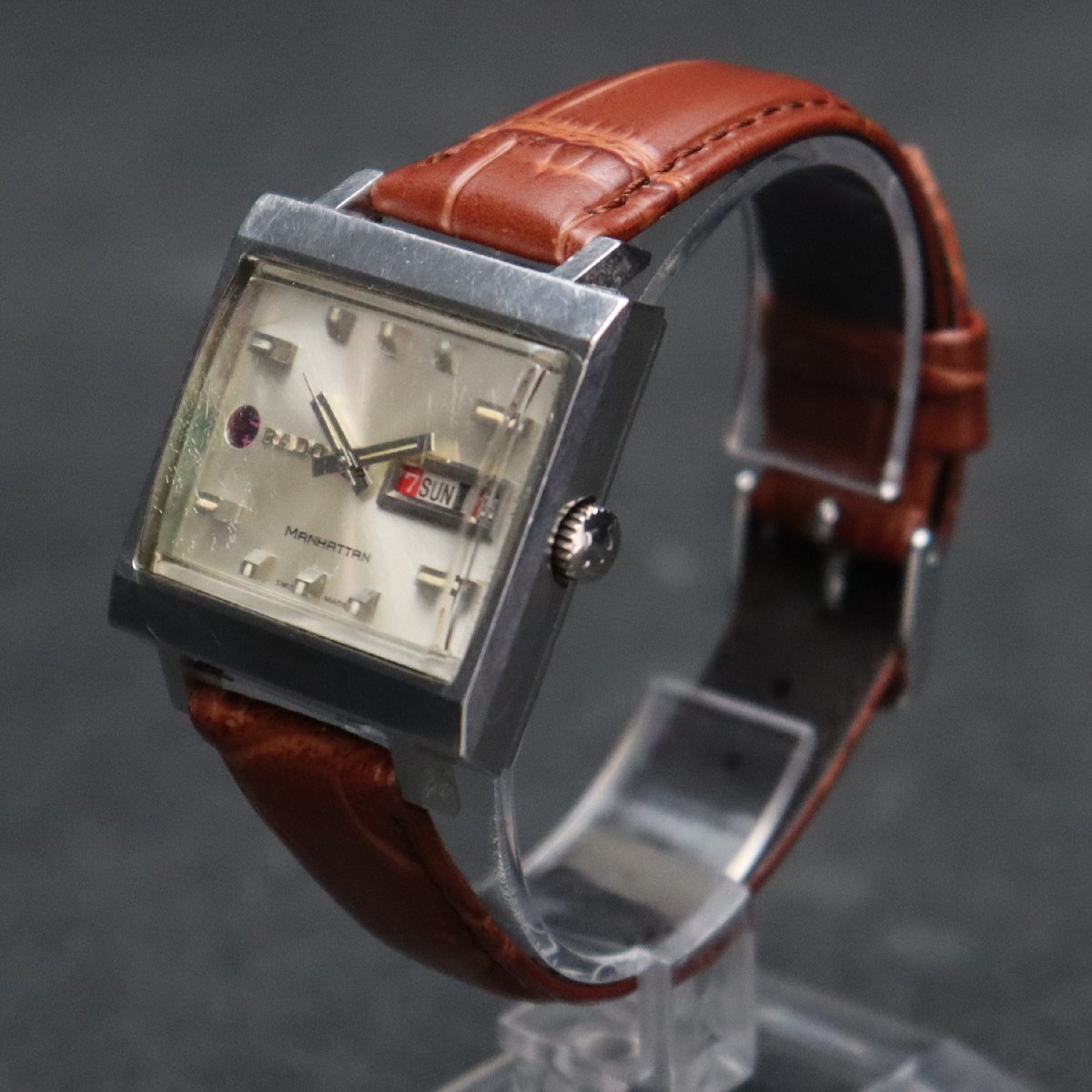 RADO MANHATTAN ラドー マンハッタン 自動巻き スクエアケース