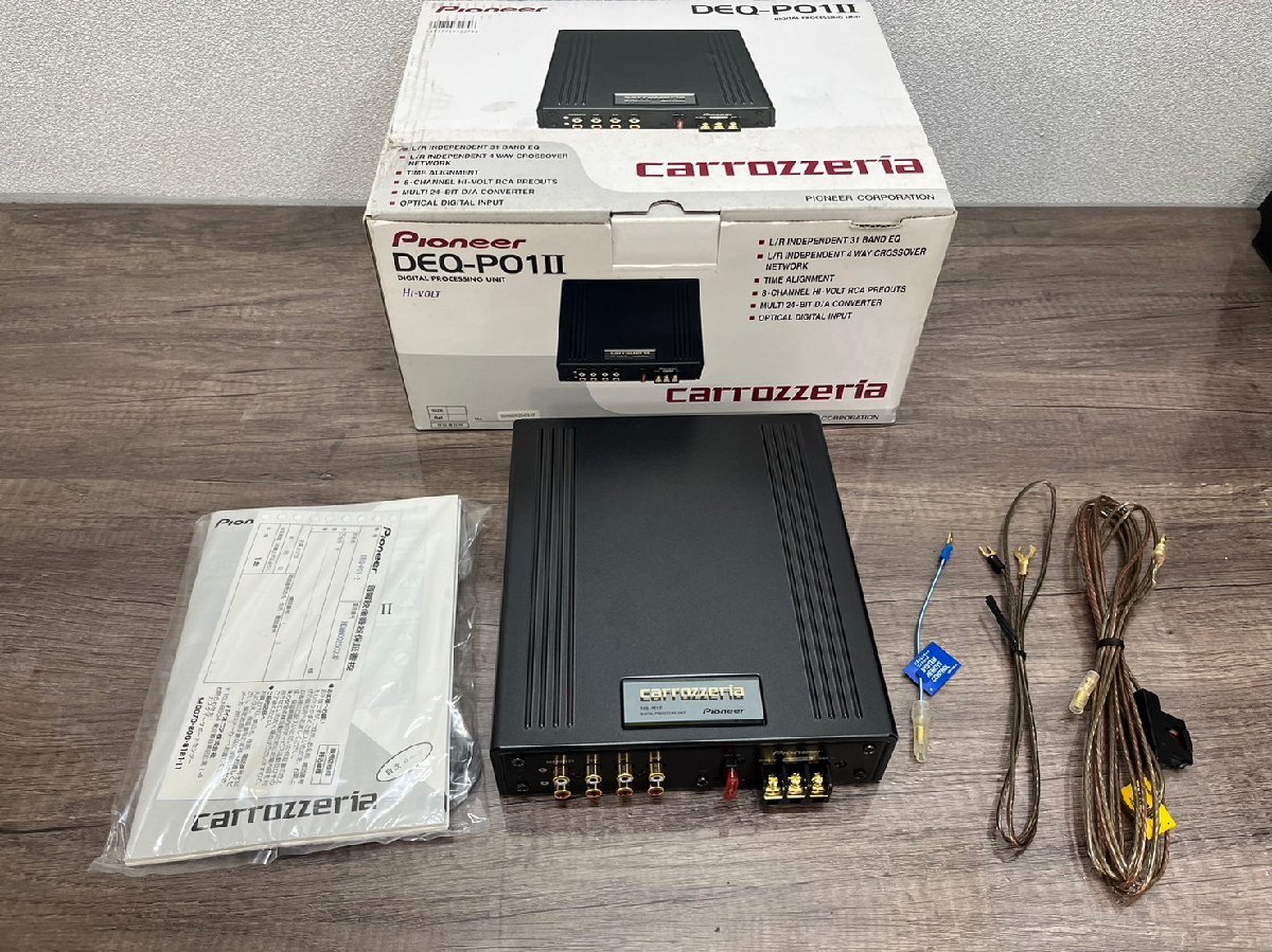 △7037 ジャンク品 カーオーディオ デジタルプロセッサー Pioneer