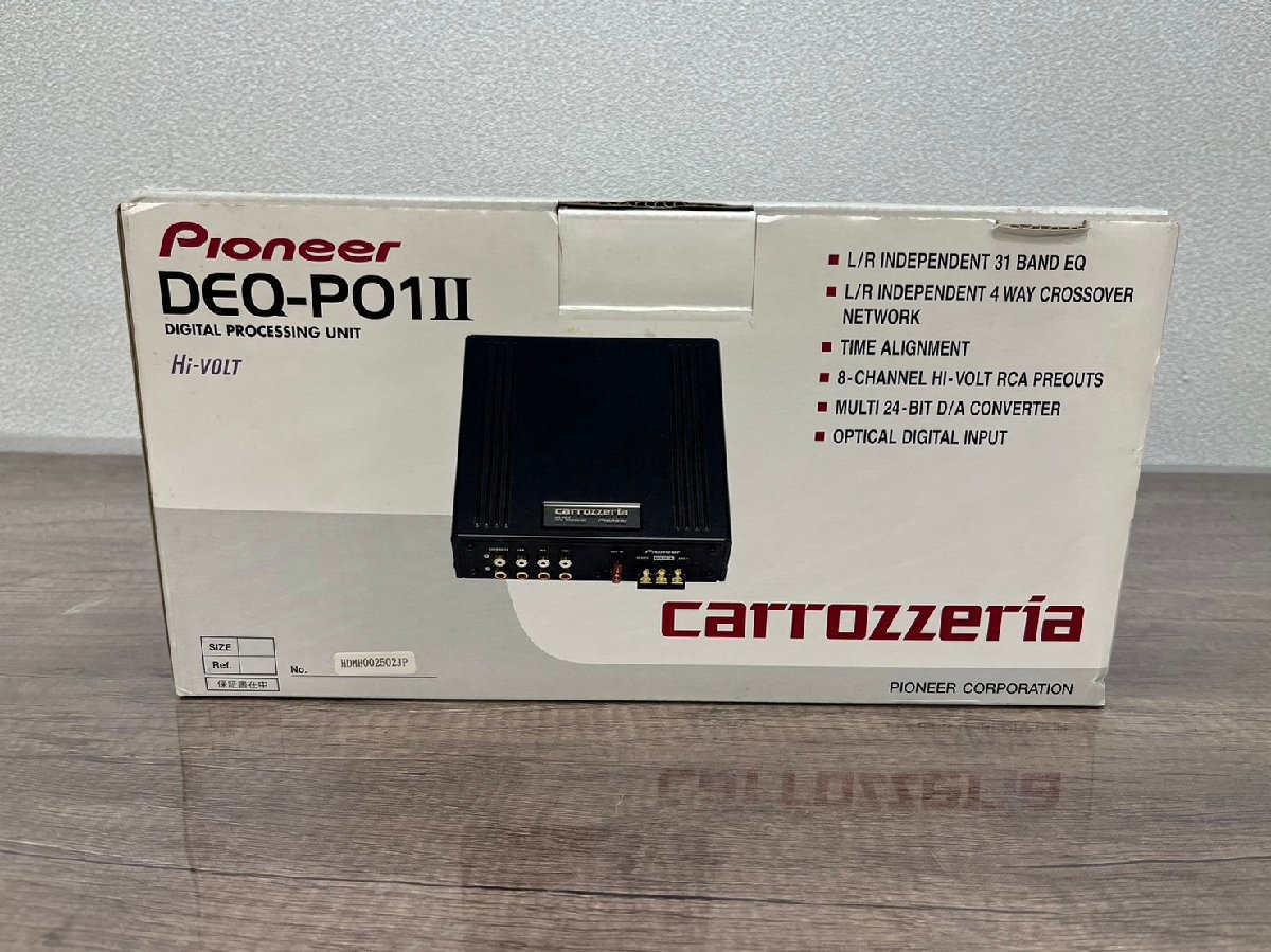 △7037 ジャンク品 カーオーディオ デジタルプロセッサー Pioneer