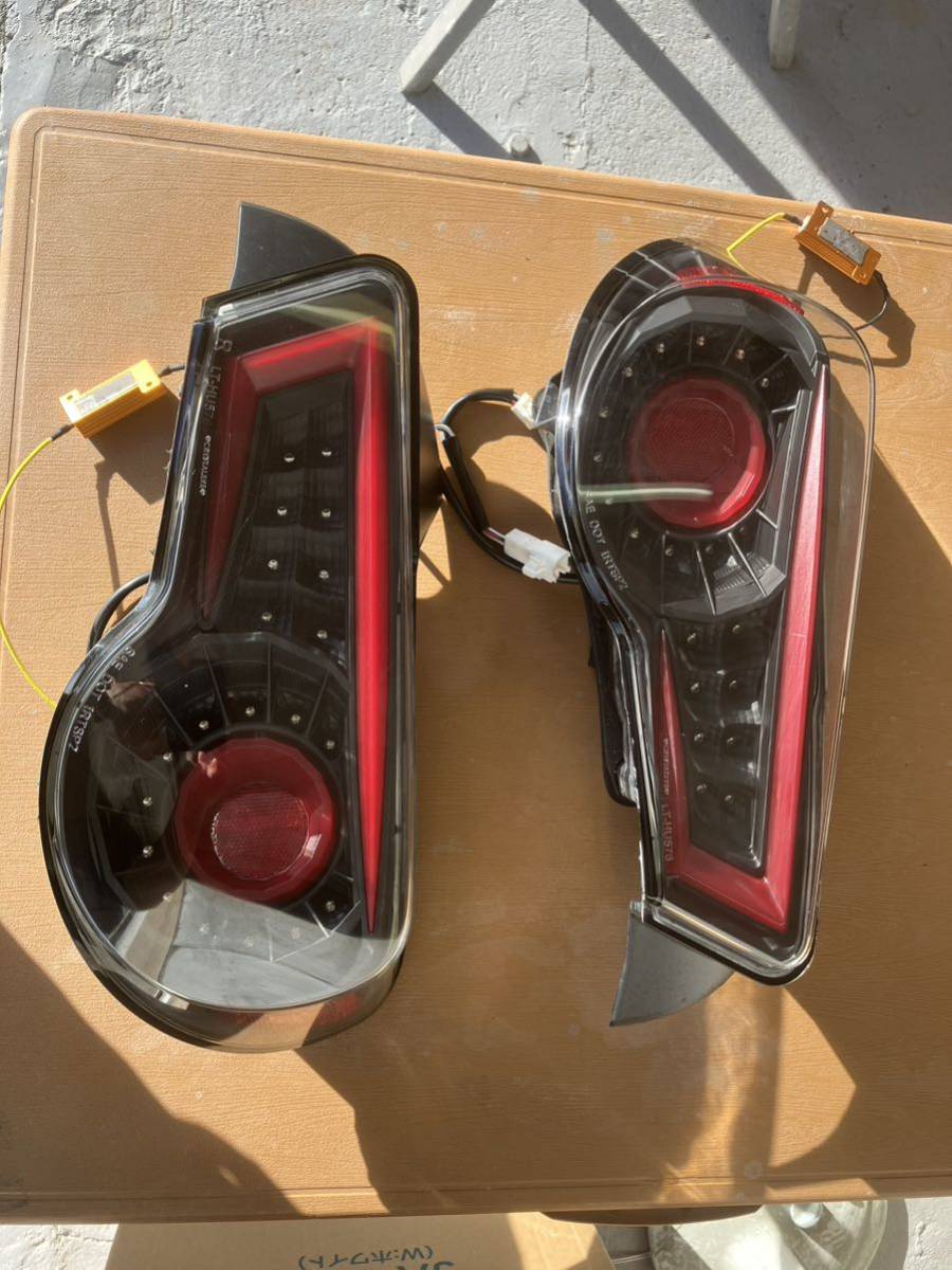 ZN6 86 BRZ 社外テール ZC6 86 BRZ ファイバー LED テールランプ V3