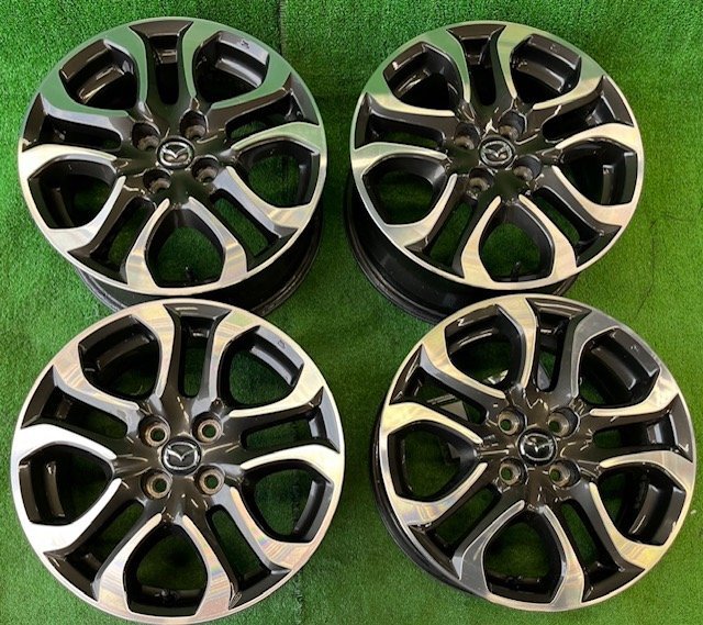 卍【高品質純正AW入荷】マツダ純正 16インチ5.5J＋45 4穴×100 デミオの