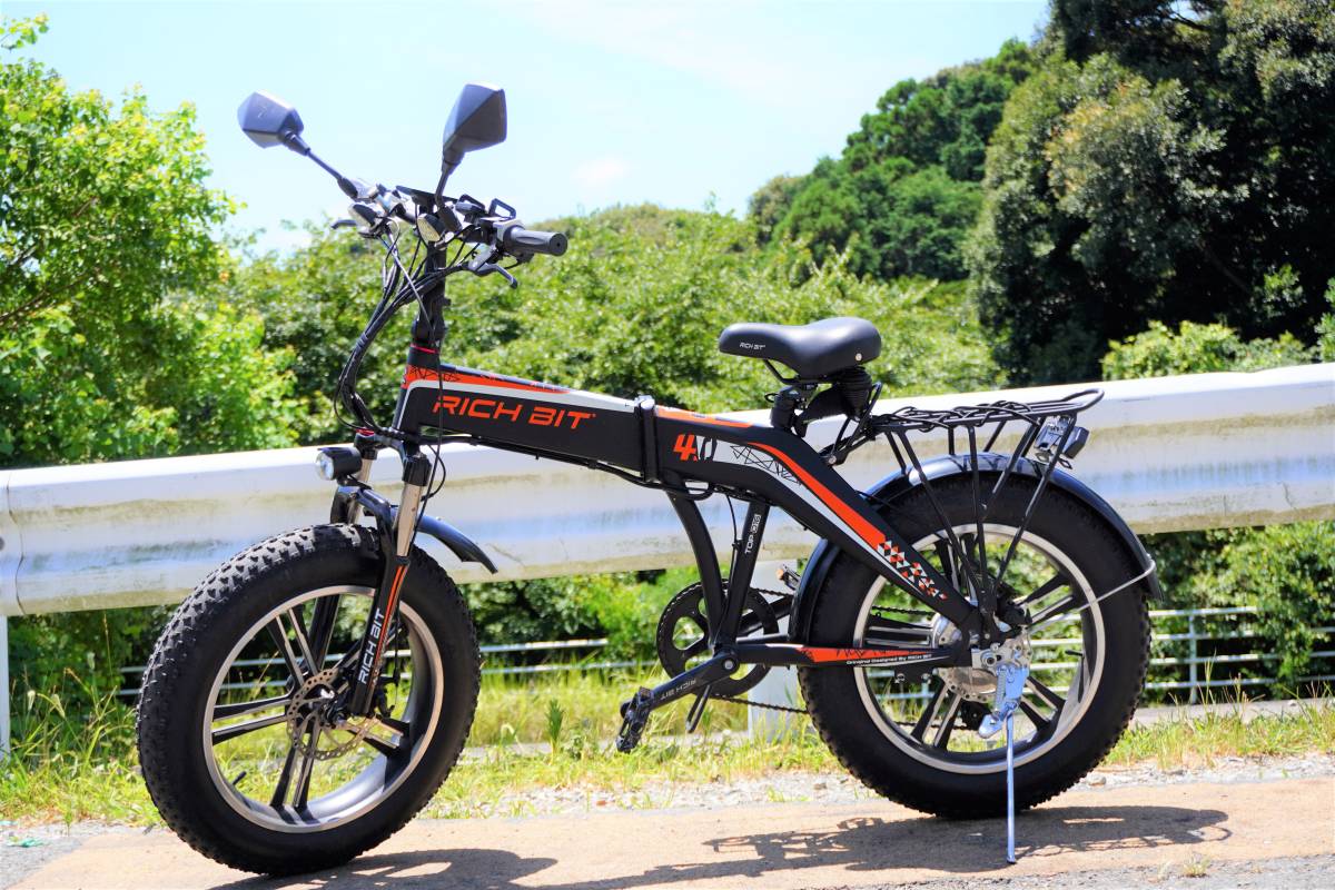 ◇RICH BIT TOP-016 次世代ハイブリッドファットバイク☆自転車×バイク 