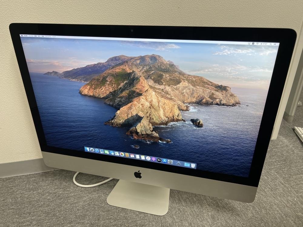 IM1015【美品】 iMac Retina 5K 27インチ 2019 1TB 3.00GHz Intel core i5 /170
