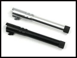 Carbon8カーボネイト・M45CQP専用サイレンサー対応アウターバレル　シルバー