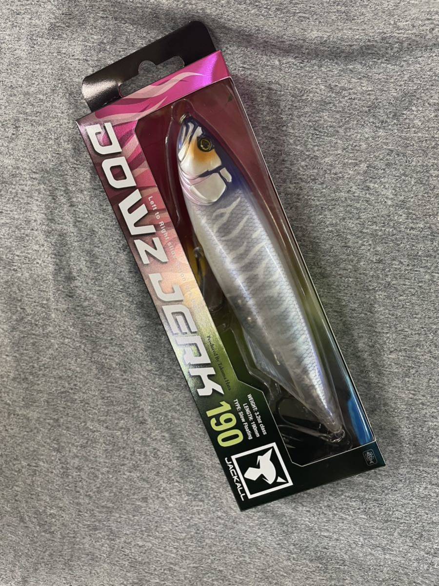 未使用品 ジャッカル ダウズジャーク 190 マルハタゴーストパール