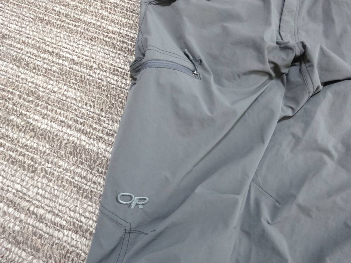 4751★アウトドアリサーチ outdoorresearchのパンツ　登山トレランマラソンジョギングランニングヨガ等