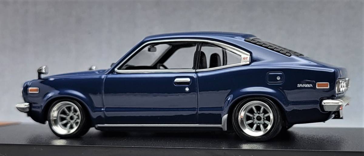 1/43　マツダ　サバンナ改　クーペ　RX-3　ワタナベ　アルミ製　深リム 1/43 マツダ サバンナ改 クーペGT RX-3 S102 ワタナベ ホイール アルミ