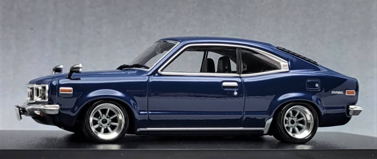 1/43　マツダ　サバンナ改　クーペ　RX-3　ワタナベ　アルミ製　深リム 1/43 マツダ サバンナ改 クーペGT RX-3 S102 ワタナベ ホイール アルミ