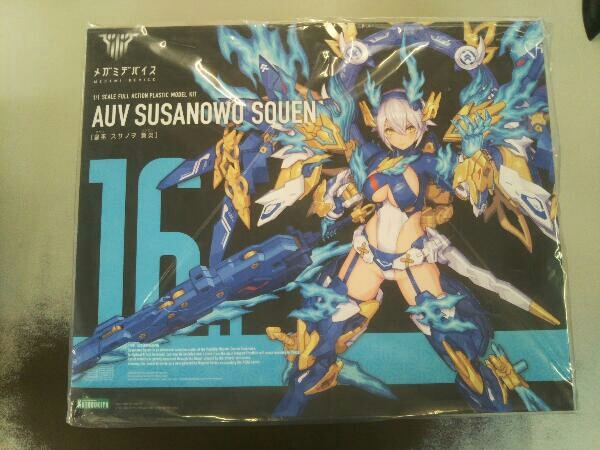 プラモデル コトブキヤ 1/1 皇巫 スサノヲ 蒼炎 メガミデバイス　未組立