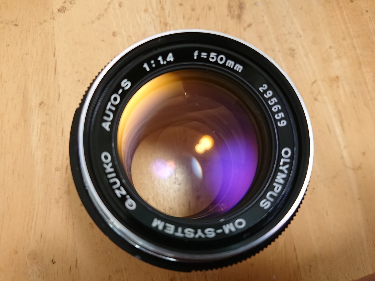 OM-1 50mm F1.4 プリズム腐食なし オリンパス OLYMPUS OM1 ズイコー