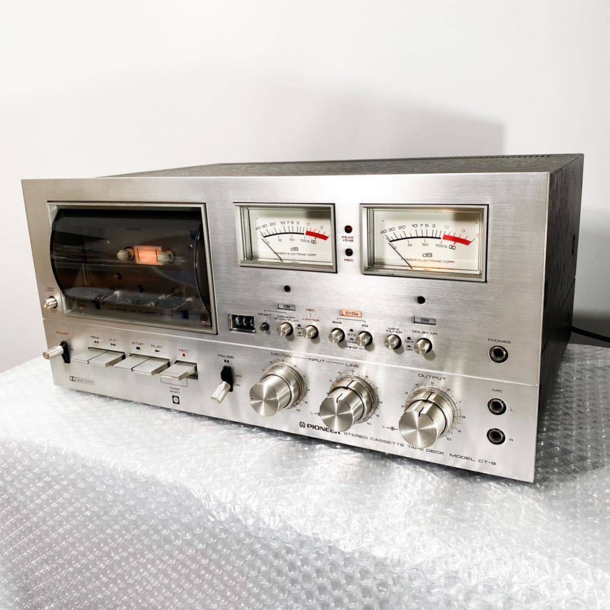 PIONEER CT-9 カセットデッキ◇ジャンク品