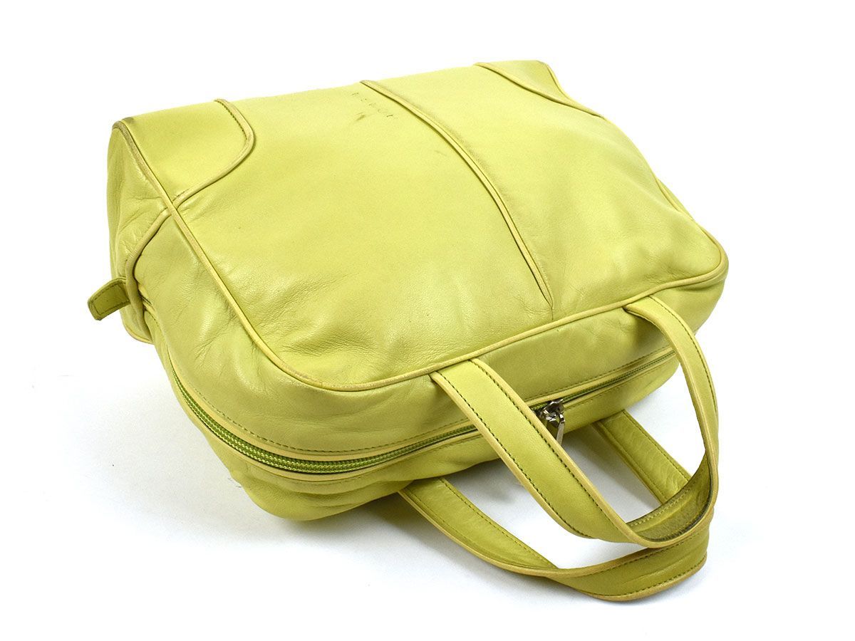 153610◇ LOEWE ロエベ ハンドバッグ ミニボストンバッグ レザー 革