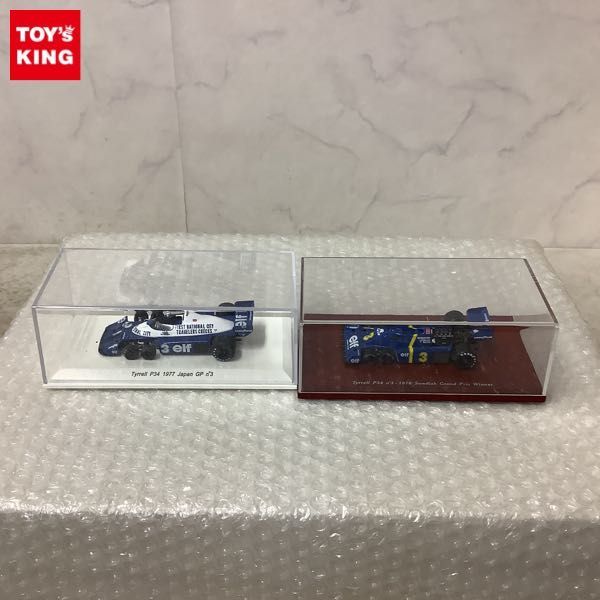  1円〜 MINIMAX 等 1/43 ティレル P34 1997 ジャパンGP No.3 ティレル P34 No.3 1976 スウェーデンGP 優勝車(レーシングカー)｜売買されたオークション情報、yahooの商品情報をアーカイブ公開 - オークファ レーシングカー
