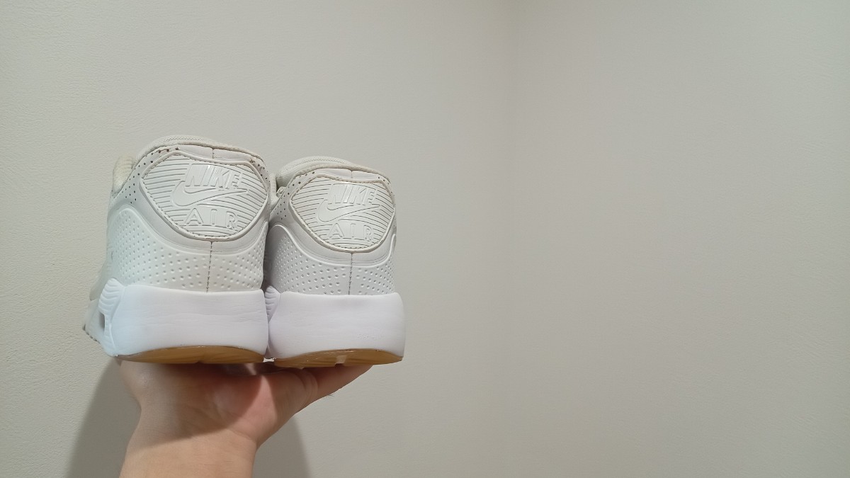 UE【特価/Used/入手困難】NIKE AIR MAX 90 ULTRA MOIRE PURE PLATINUM 