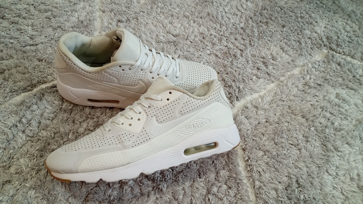 UE【特価/Used/入手困難】NIKE AIR MAX 90 ULTRA MOIRE PURE PLATINUM 