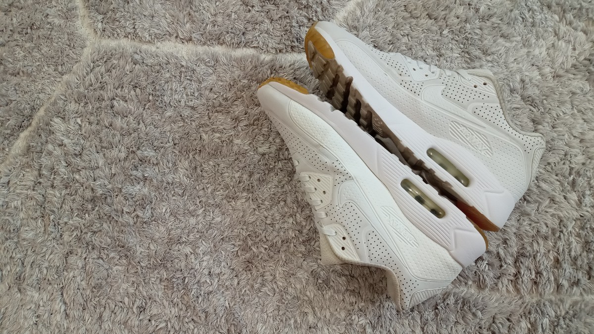 UE【特価/Used/入手困難】NIKE AIR MAX 90 ULTRA MOIRE PURE PLATINUM 