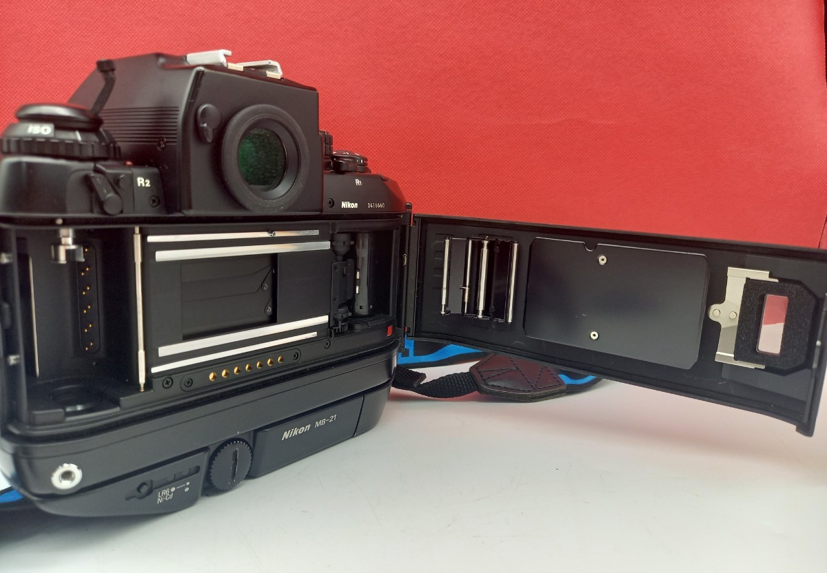 ■A Nikon F4 ボディ MB-21 AF NIKKOR 35-70mm F2.8 D レンズ 動作確認済 フィルム一眼レフカメラ ニコン_7