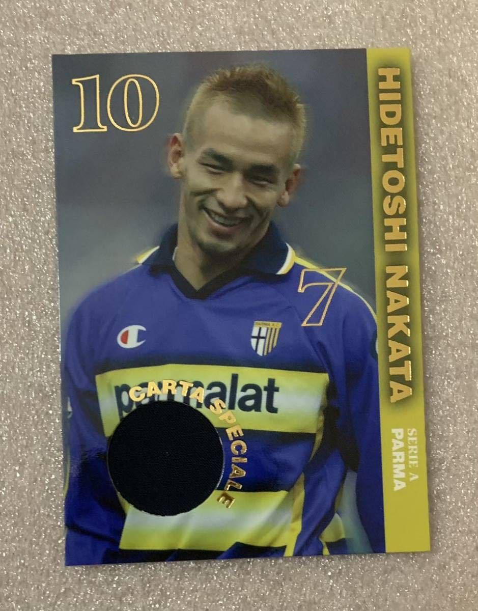 超レア Hidetoshi Nakata Limited Jersey Card ジャージ 限定 中田英寿