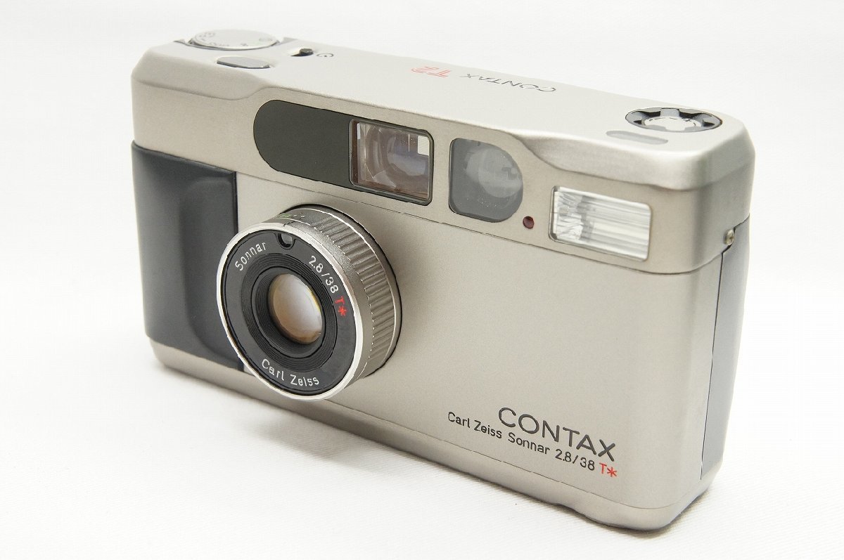 T2 CONTAX コンタックス D | ジャンク フィルムカメラ チタンシルバー