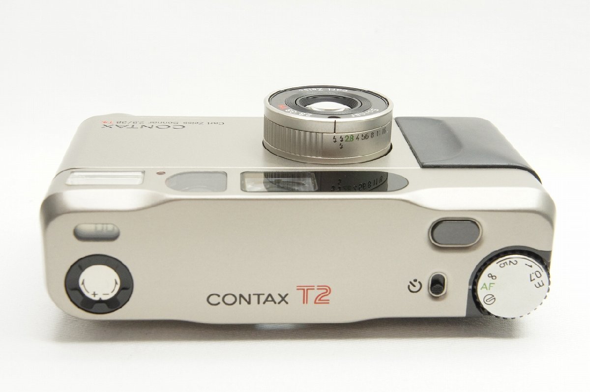 T2 CONTAX コンタックス D | ジャンク フィルムカメラ チタンシルバー