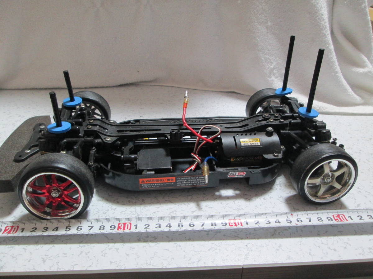 タミヤ TT-01 サーボ付き ドリフトタイヤ 動作品 画像で確認ください