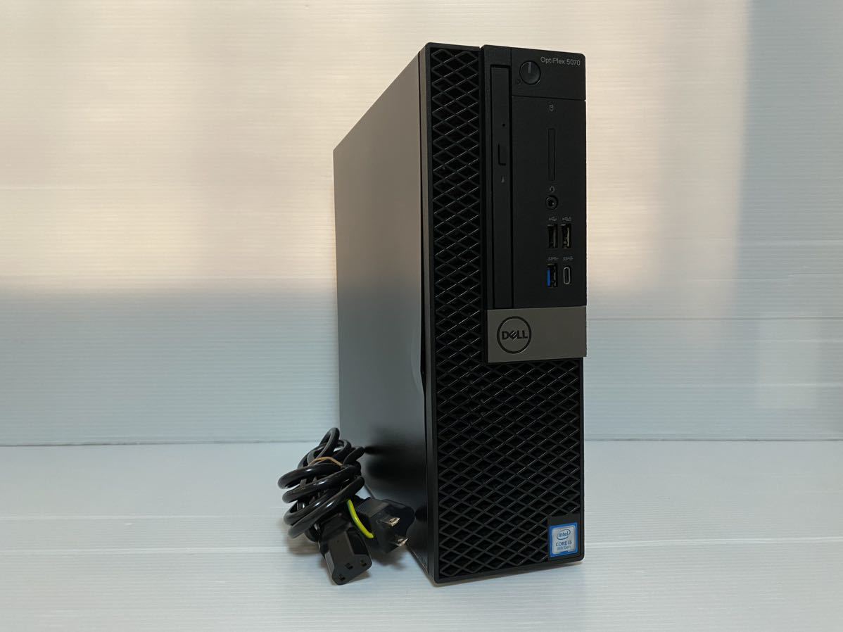 DELL ☆ OptiPlex 5070 ☆ i5-9500 3.0GHz / M.2 256GB + HDD 1TB / 8GB /