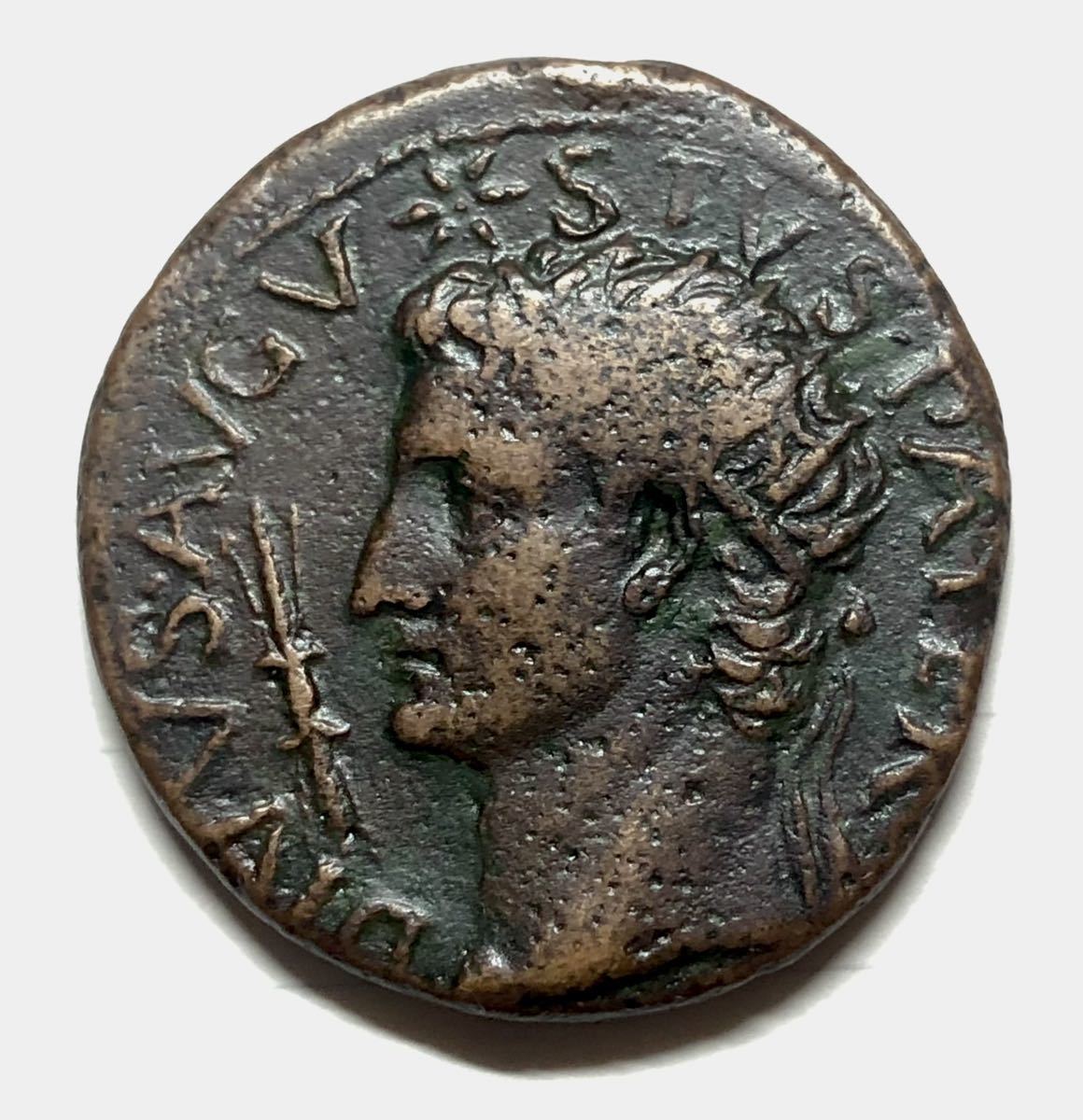 アンティークコインの世界 【注目】【古代の歴史的重要コイン】古代ローマ帝国 第二代