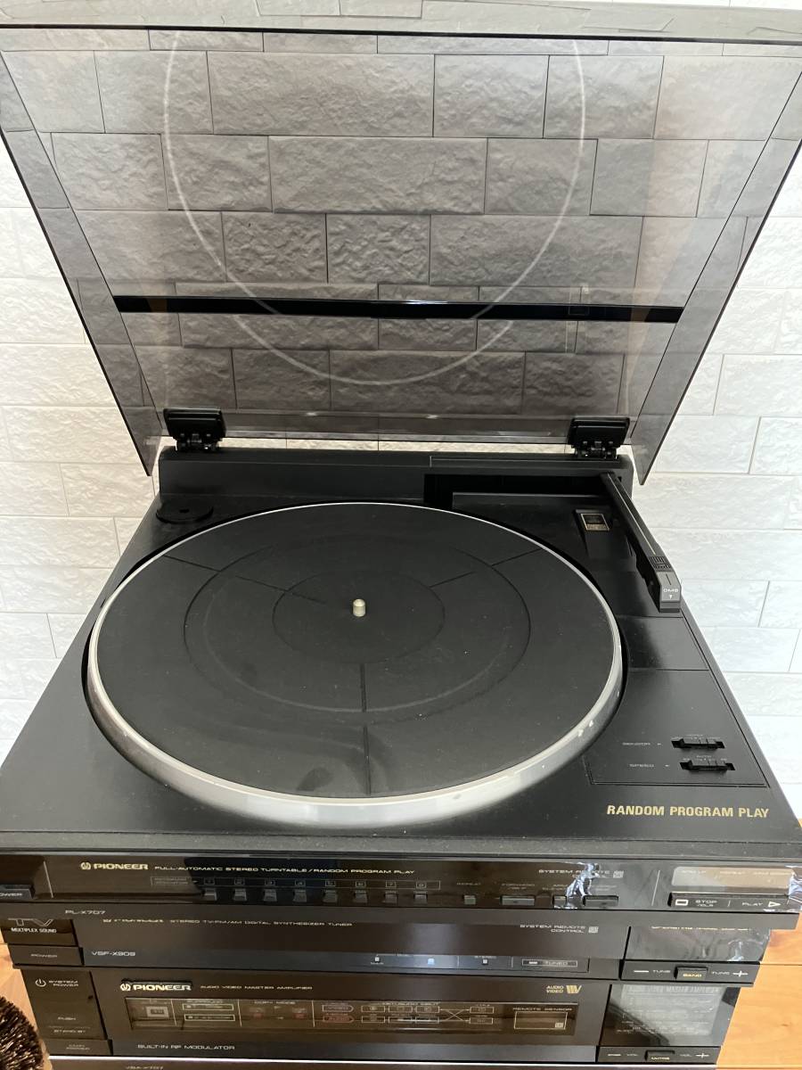 Pioneer　オーディオ　コンポ Pioneer パイオニア オーディオコンポ レコード・カセット・CDほか