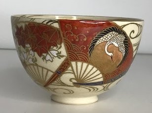 清閑寺窯 共箱 杉田祥平 茶碗 三代 杉田祥平(作) 佳香杉田祥平