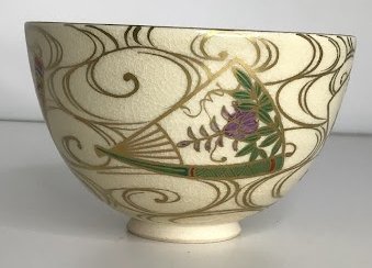 清閑寺窯 共箱 杉田祥平 茶碗 三代 杉田祥平(作) 佳香杉田祥平