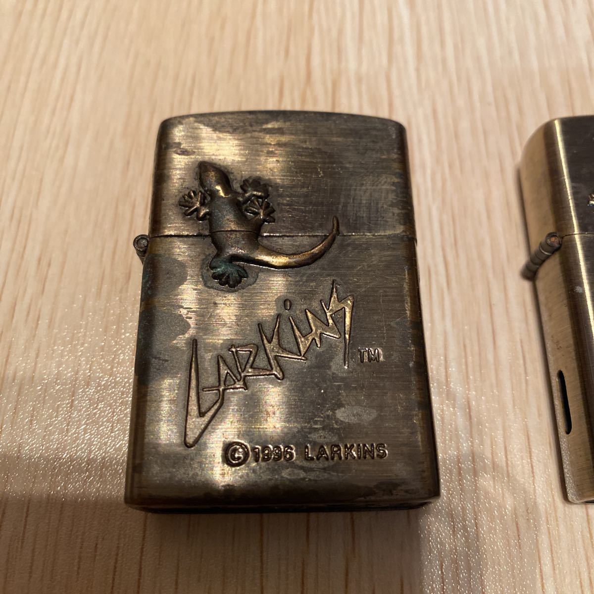 ZIPPO オイルライター まとめ売り ジッポーライター LARKINS 4点セット 